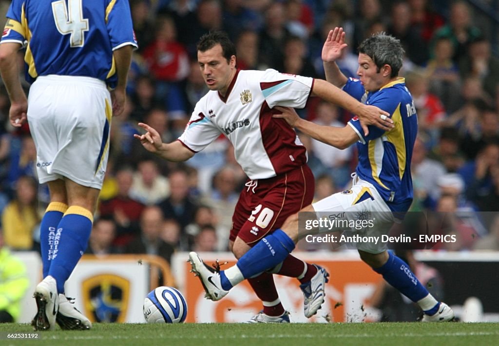 Soccer - Coca-Cola Football League Championship - Cardiff City v Burnley - Ninian Park