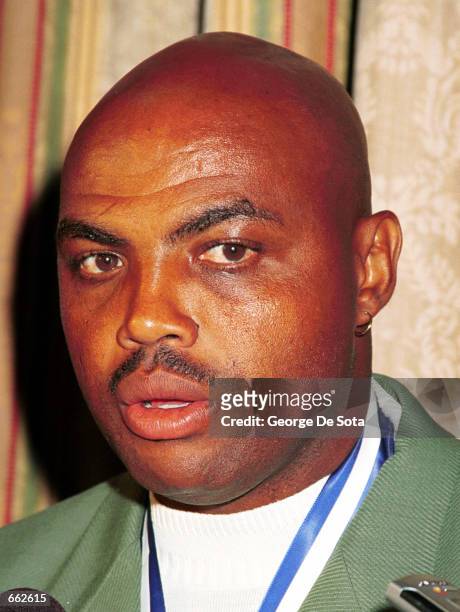 Basketball legend Charles Barkley attends The Buoniconti Fund to Cure Paralysis September 26, 2000 at the Waldorf Astoria in New York City.