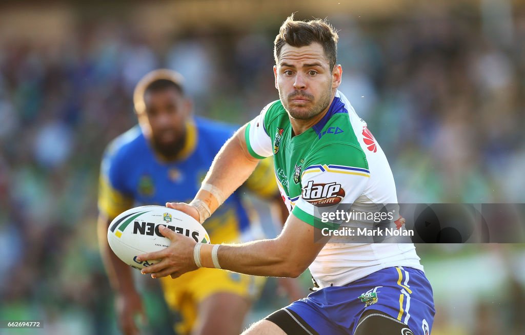 NRL Rd 5 - Raiders v Eels