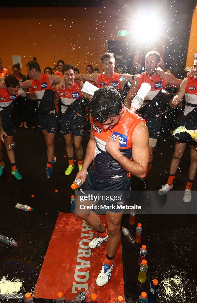 AFL Rd 2 - GWS v Gold Coast