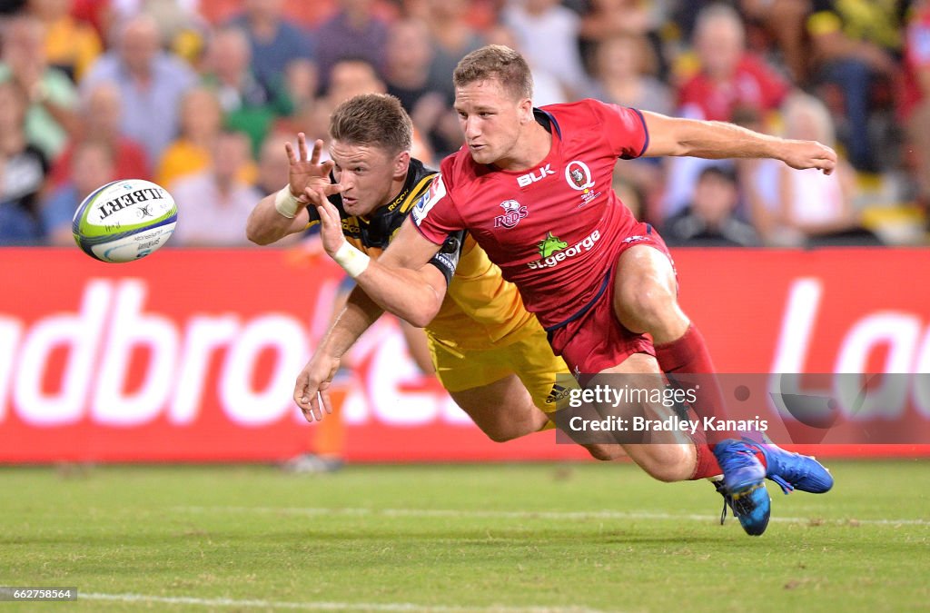 Super Rugby Rd 6 - Reds v Hurricanes