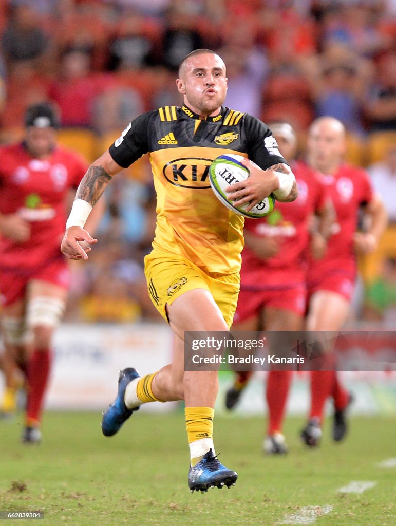 Super Rugby Rd 6 - Reds v Hurricanes