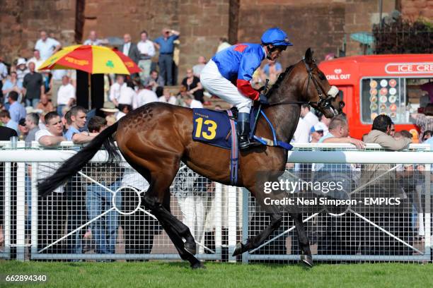 Danzig Fox ridden by Tyrone Williams during the Cruise Handicap