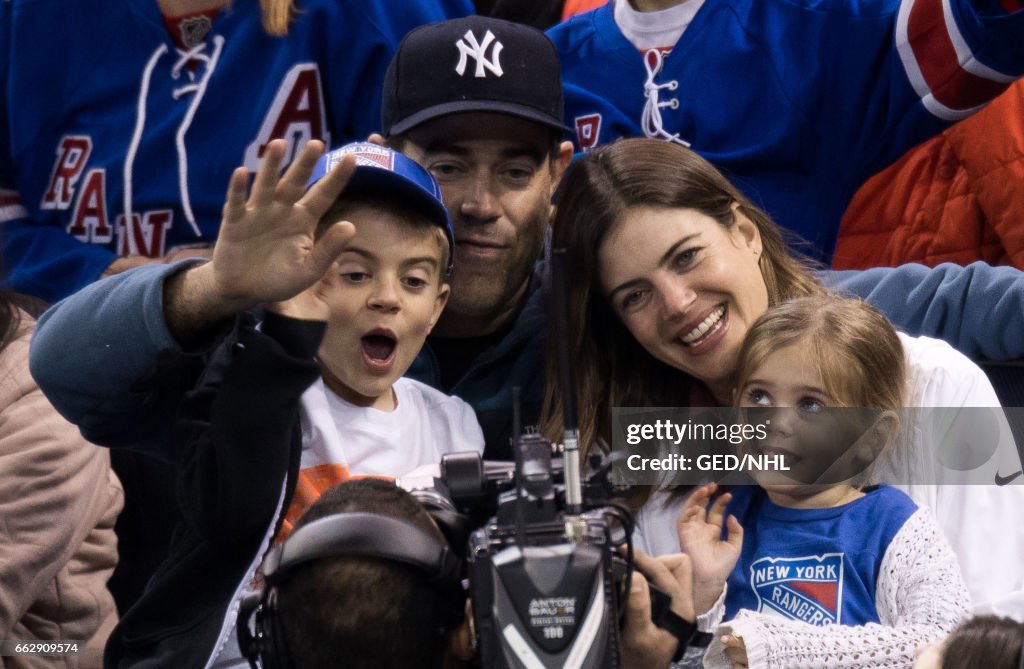 Celebrities Attend Pittsburgh Penguins Vs. New York Rangers -  March 31, 2017