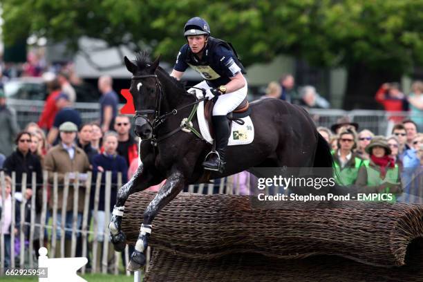 Oliver Townsend rides Coup De Coeur in the cross country competition