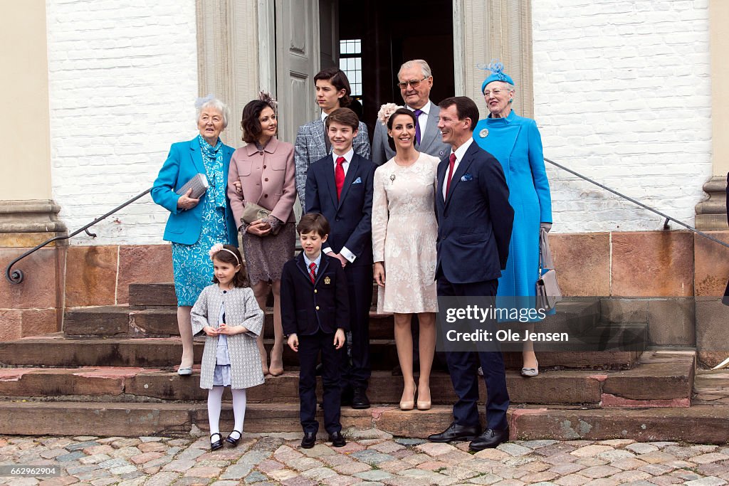Prince Felix Of Denmark Celebrates His Confirmation