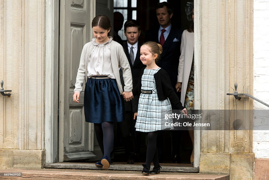 Prince Felix Of Denmark Celebrates His Confirmation