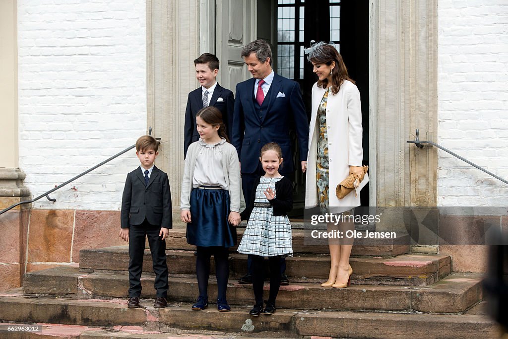 Prince Felix Of Denmark Celebrates His Confirmation