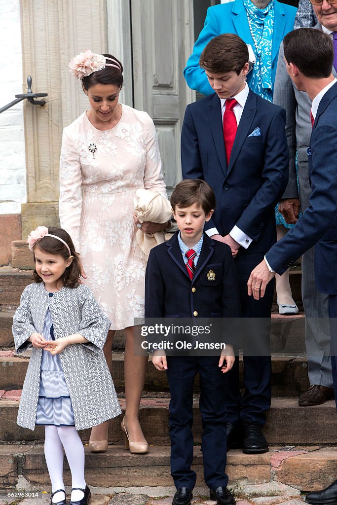 Prince Felix Of Denmark Celebrates His Confirmation