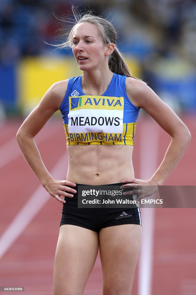 Basildon Athletic Club's Ellie Meadows during the Aviva National News  Photo - Getty Images