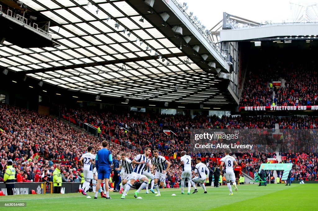 Manchester United v West Bromwich Albion - Premier League