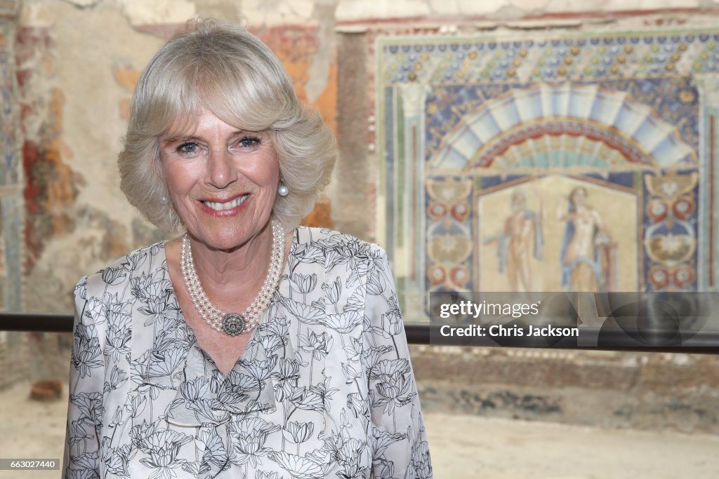 The Prince Of Wales And Duchess Of Cornwall Visit Italy - Day 2