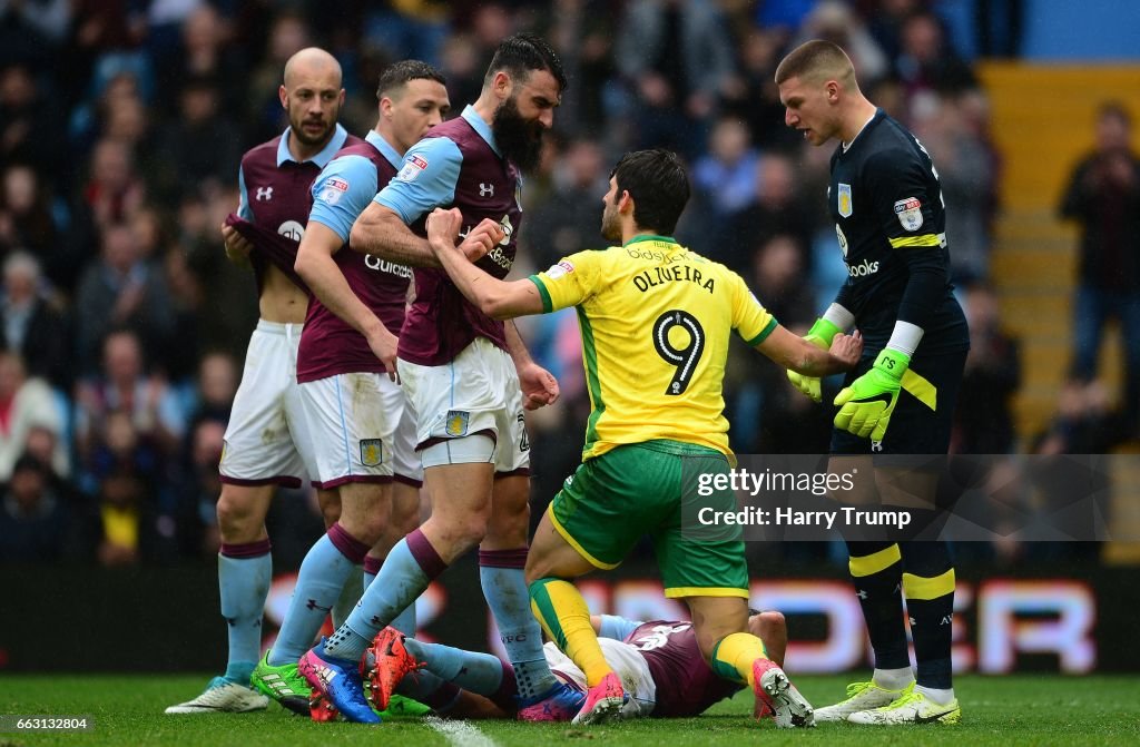 Aston Villa v Norwich City - Sky Bet Championship