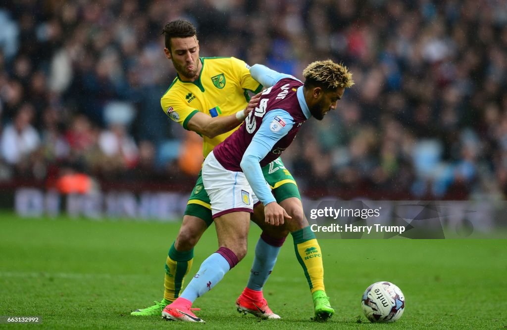 Aston Villa v Norwich City - Sky Bet Championship