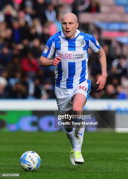 Aaron Mooy of Huddersfield Town during the Sky Bet Championship match between Huddersfield Town and Burton Albion at the John Smiths Stadium Stadium...