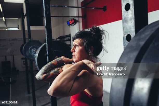 women in sport - the crossfit games ストックフォトと画像