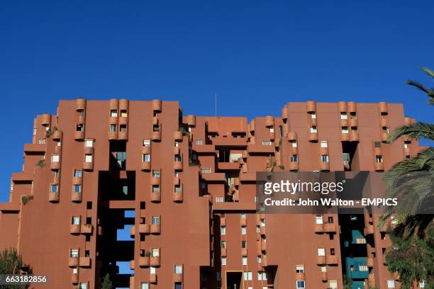 The Walden 7 'city in space' apartment block, Barcelona