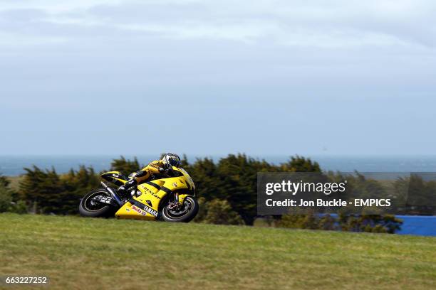 Dunlop Yamaha Tech 3's Makoto Tamada during the Australian Grand Prix