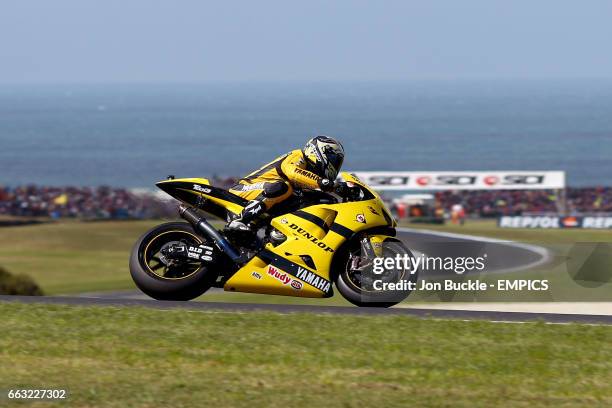 Dunlop Yamaha Tech 3's Makoto Tamada during the Australian Grand Prix