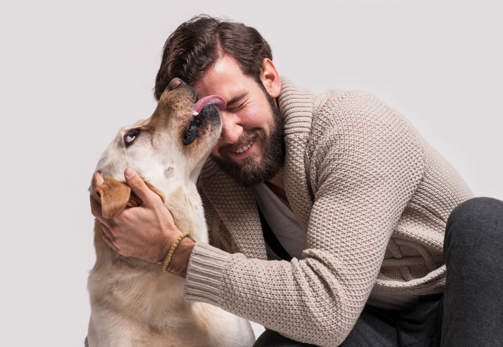 owner dog bonding