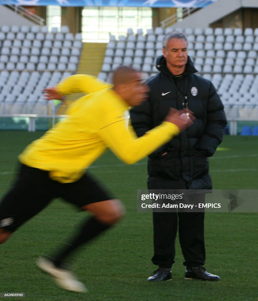 Soccer - UEFA Champions League - First Knockout Round - Second Leg - Juventus v Chelsea - Juventus Training - Stadio Olimpico