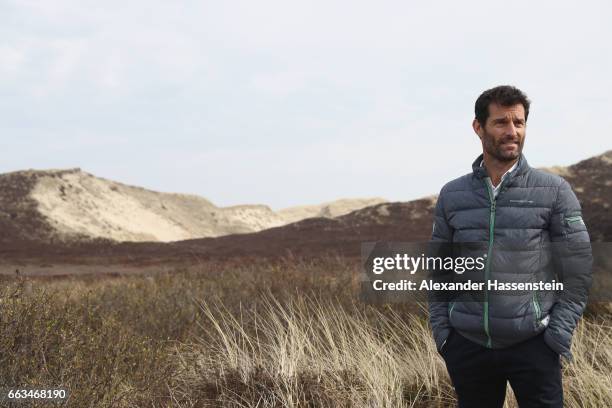 Porsche Brand Ambassador Mark Webber attends the Grand Opening of "Porsche auf Sylt" on April 1, 2017 in Westerland, Germany. German car manufacturer...