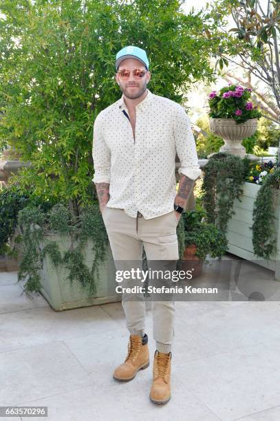 Stylist Johnny Wujek attends the Victoria Beckham for Target Launch Event on April 1, 2017 in Los Angeles, California.