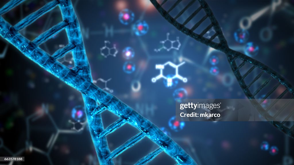 Nucleic acid double helix dna