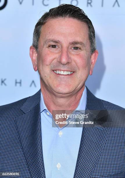 Brian Cornell, board chairman and CEO of Target Corp. Arrives at the Victoria Beckham For Target Launch Event at Private Residence on April 1, 2017...