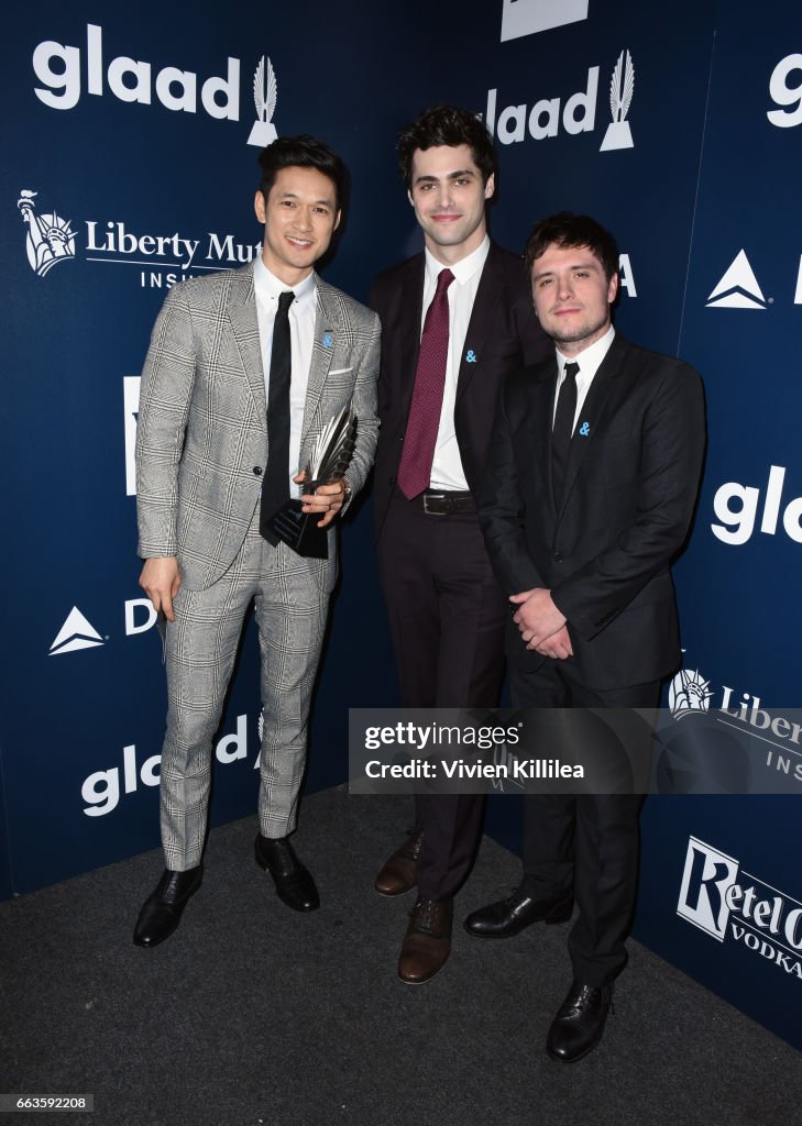 28th Annual GLAAD Media Awards in LA - Backstage