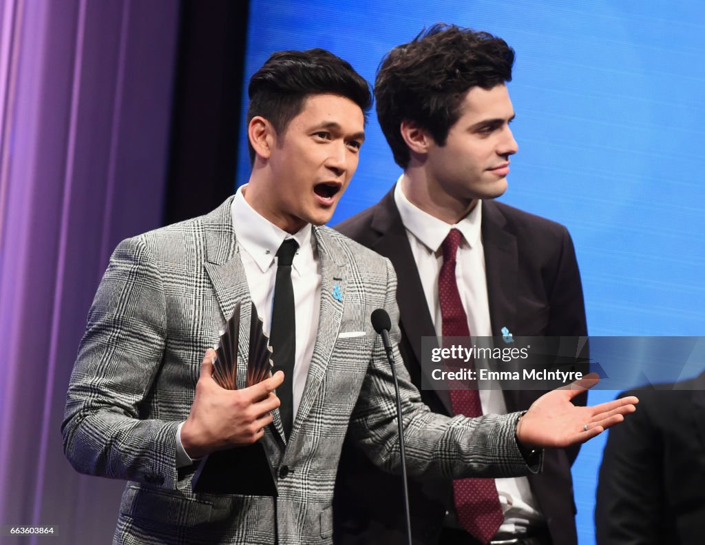 28th Annual GLAAD Media Awards in LA - Dinner & Awards
