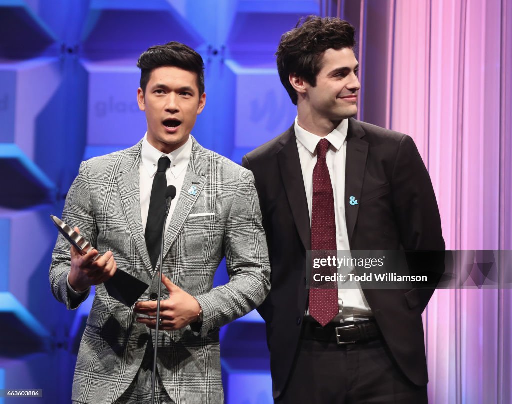 28th Annual GLAAD Media Awards in LA - Dinner & Awards