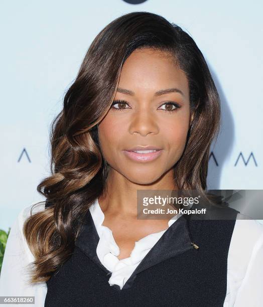 Actress Naomie Harris arrives at Victoria Beckham For Target Launch Event at Private Residence on April 1, 2017 in Los Angeles, California.