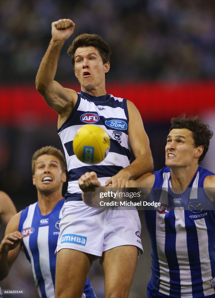 AFL Rd 2 - Geelong v North Melbourne