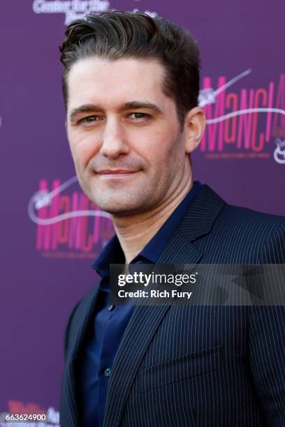 Actor Matthew Morrison arrives at Mancini Delivered - A Musical Tribute To Ginny And Henry Manciniat the Wallis Annenberg Center for the Performing...