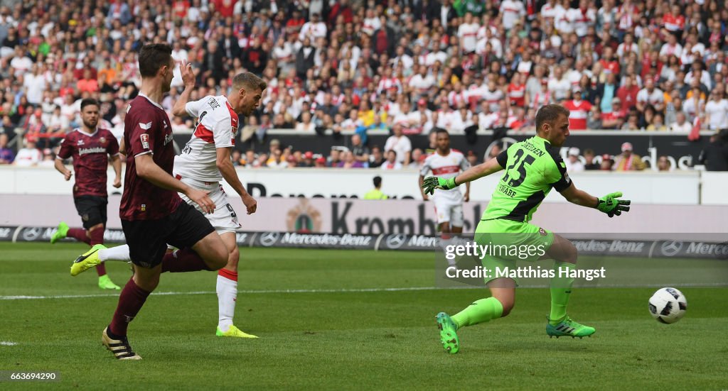 VfB Stuttgart v Dynamo Dresden - Second Bundesliga