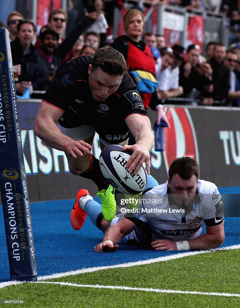 Saracens v Glasgow Warriors - European Rugby Champions Cup