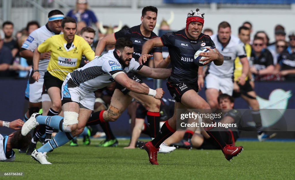 Saracens v Glasgow Warriors - European Rugby Champions Cup