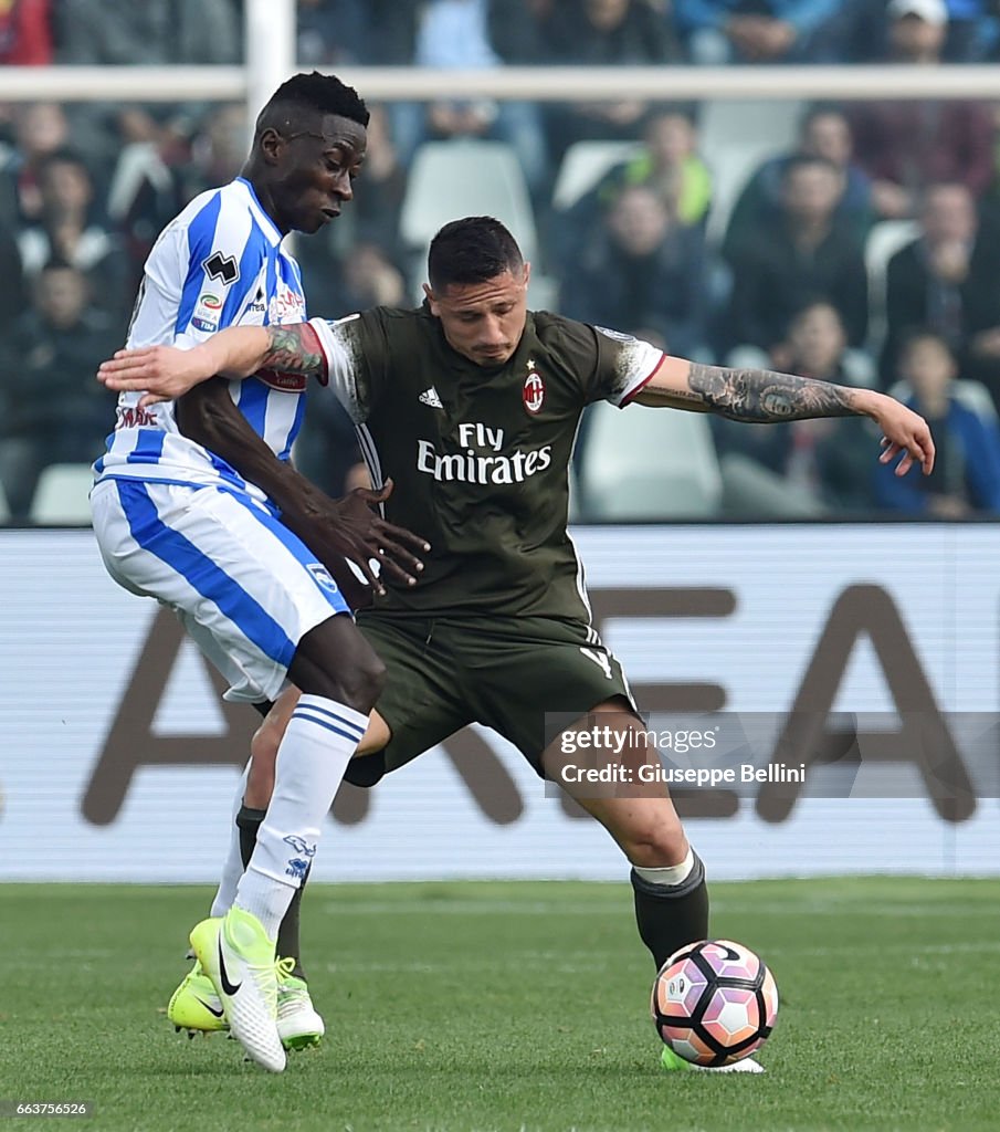 Pescara Calcio v AC Milan - Serie A2