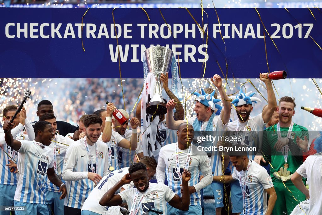 Coventry City v Oxford United - EFL Checkatrade Trophy Final