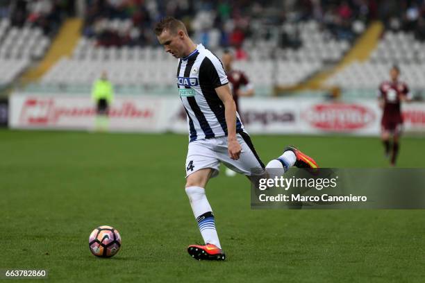 Jakub Jankto of Udinese during the Serie A football match between Torino FC and Udinese . Final result is 2-2.