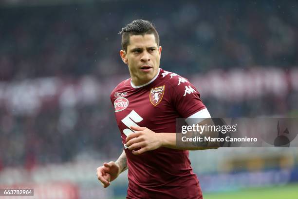 Manuel Iturbe of Torino FC during the Serie A football match between Torino FC and Udinese . Final result is 2-2.