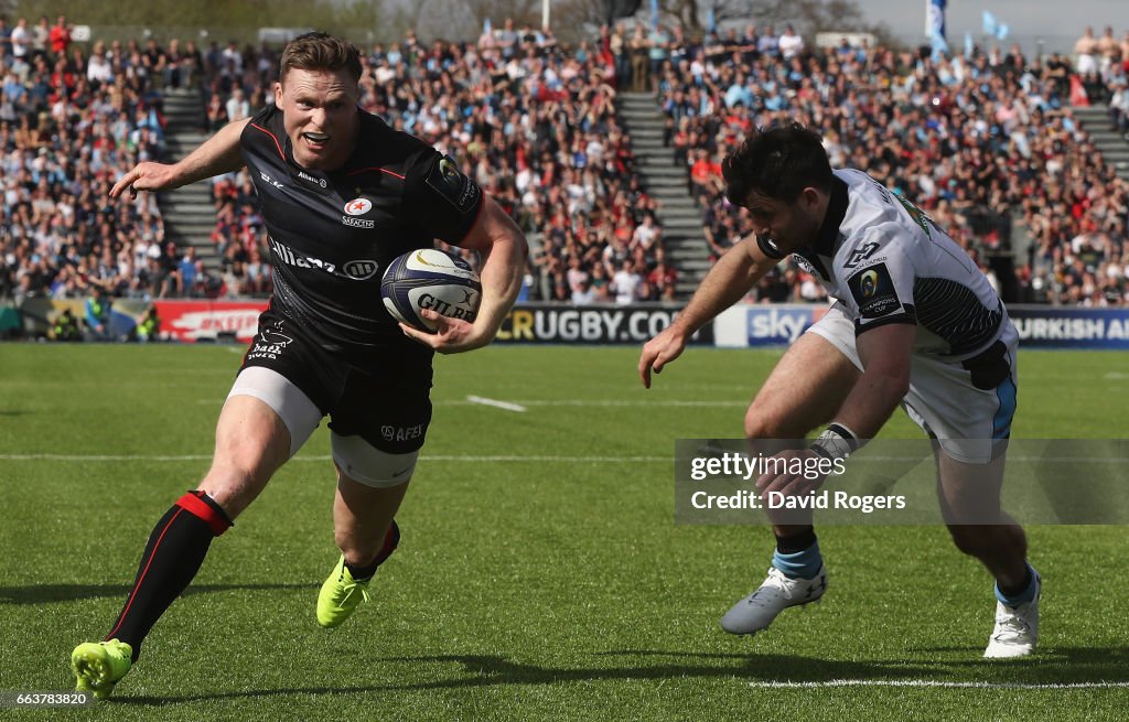 Saracens v Glasgow Warriors - European Rugby Champions Cup