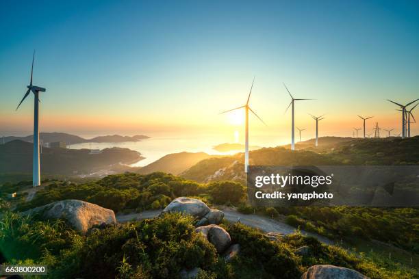 wind power - turbine 個照片及圖片檔