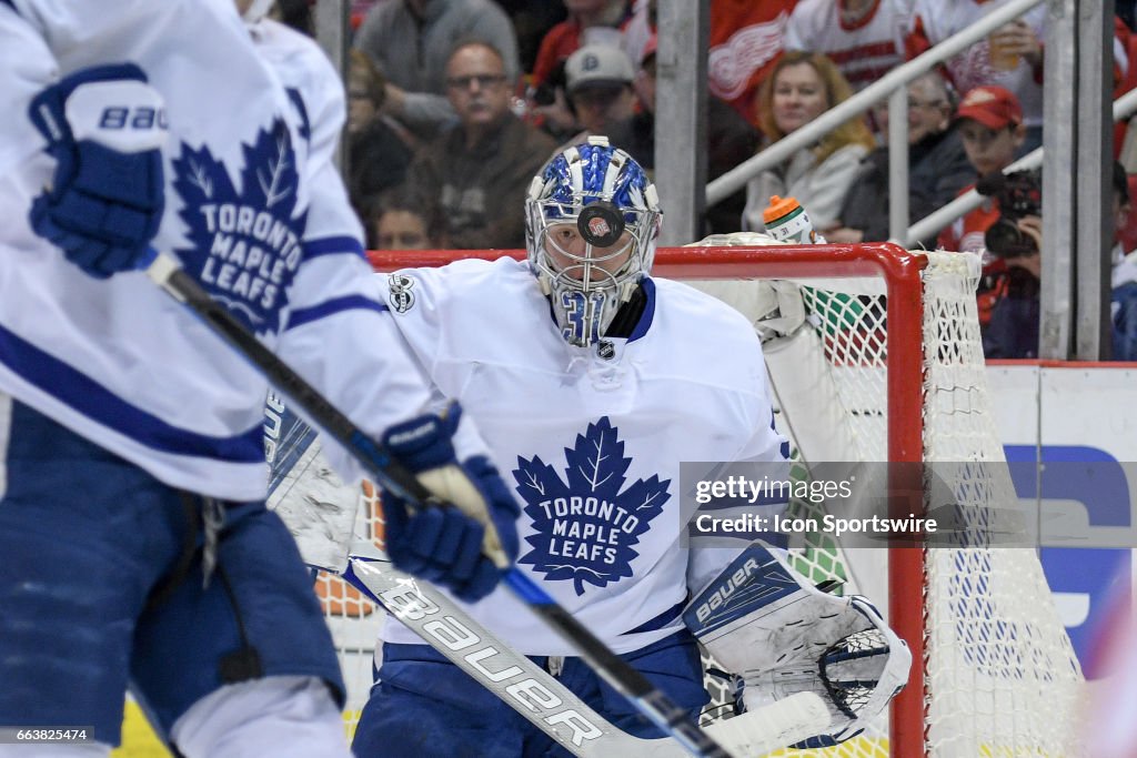 NHL: APR 01 Maple Leafs at Red Wings