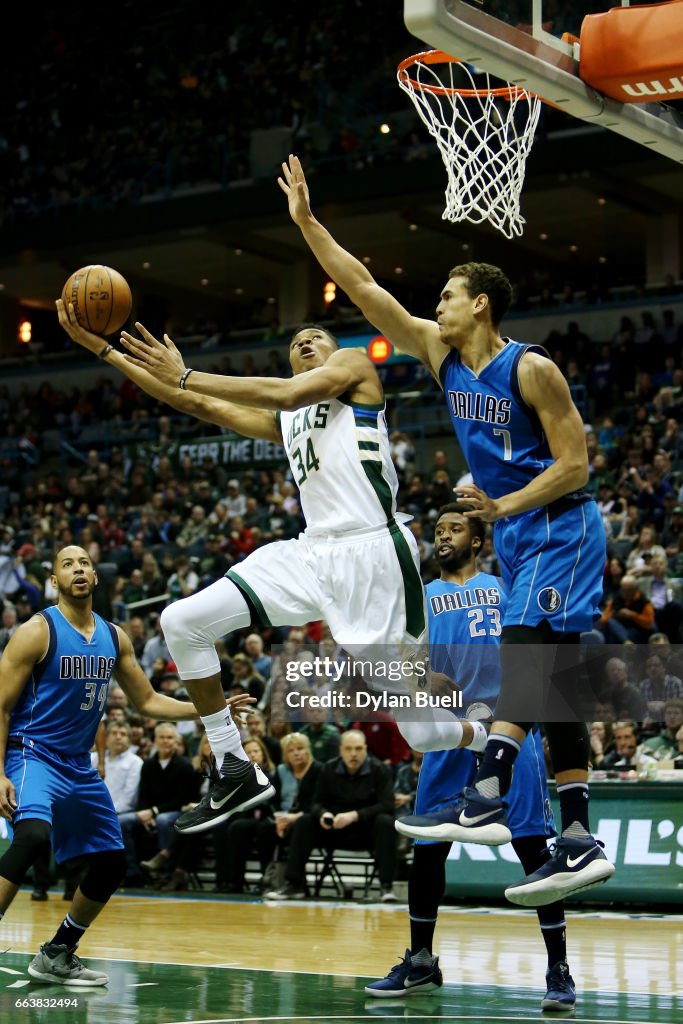 Dallas Mavericks v Milwaukee Bucks