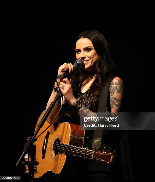 Amy Macdonald performs at Pavilion Theatre on April 2, 2017 in Bournemouth, England.