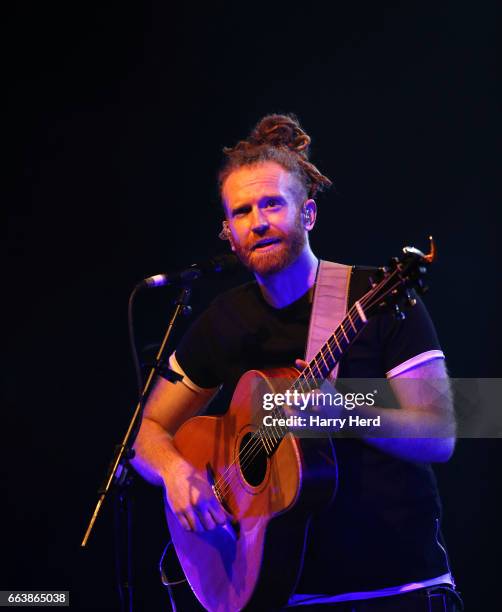 Newton Faulkner performs At Pavilion Theatre on April 2, 2017 in Bournemouth, England.