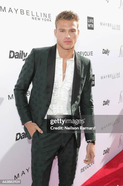 Model Matthew Noszka attends the Daily Front Row's 3rd Annual Fashion Los Angeles Awards at Sunset Tower Hotel on April 2, 2017 in West Hollywood,...