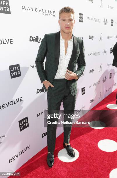 Model Matthew Noszka attends the Daily Front Row's 3rd Annual Fashion Los Angeles Awards at Sunset Tower Hotel on April 2, 2017 in West Hollywood,...